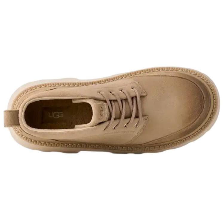 Сапоги UGG Chukka Часы Разъем Искусственная замша Ботильоны Мужские Светло-коричневый - изображение 5