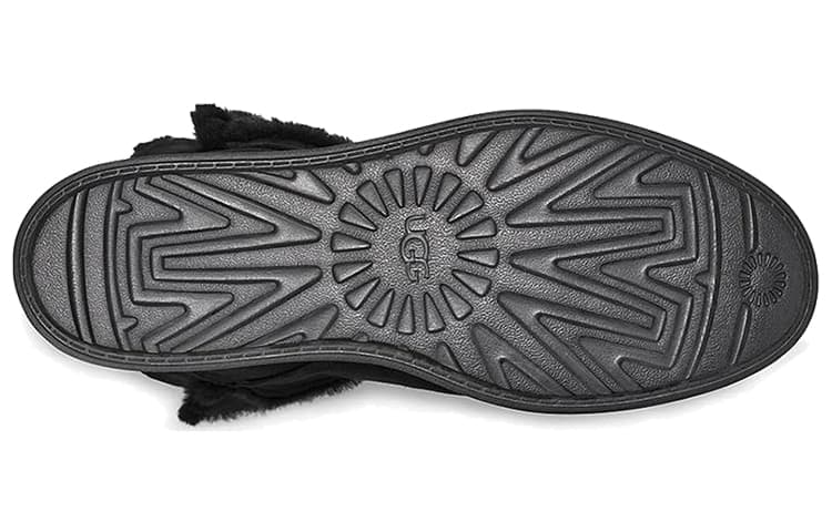 Ботинки зимние UGG Classic Mini Spill Seam Black - изображение 6