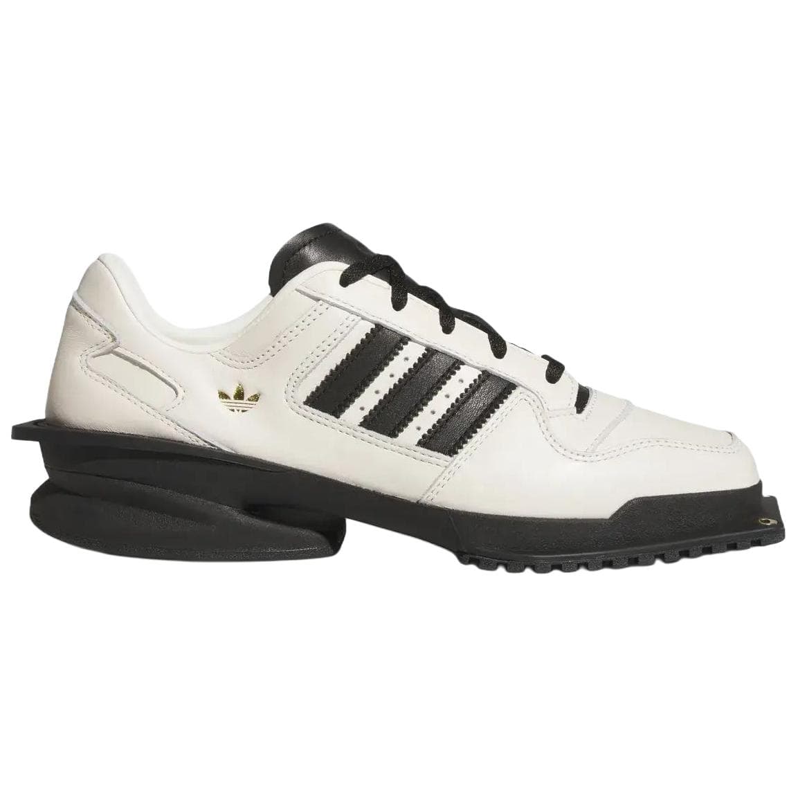 Кроссовки Adidas Originals FORUM Кожа Повседневная обувь Women's White Черный - изображение 2