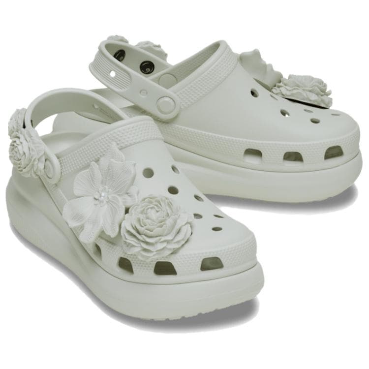 Сабо Crocs Crush Букет Sabo Резиновые Женские Льняные - изображение 2