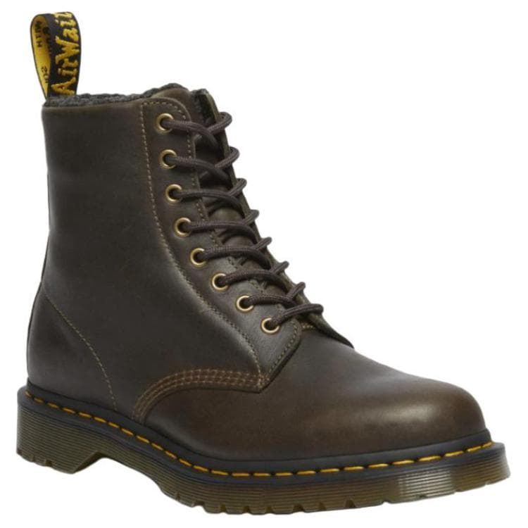 Ботинки Dr.Martens Кожаные короткие армейские ботинки мужские коричневые - изображение 2