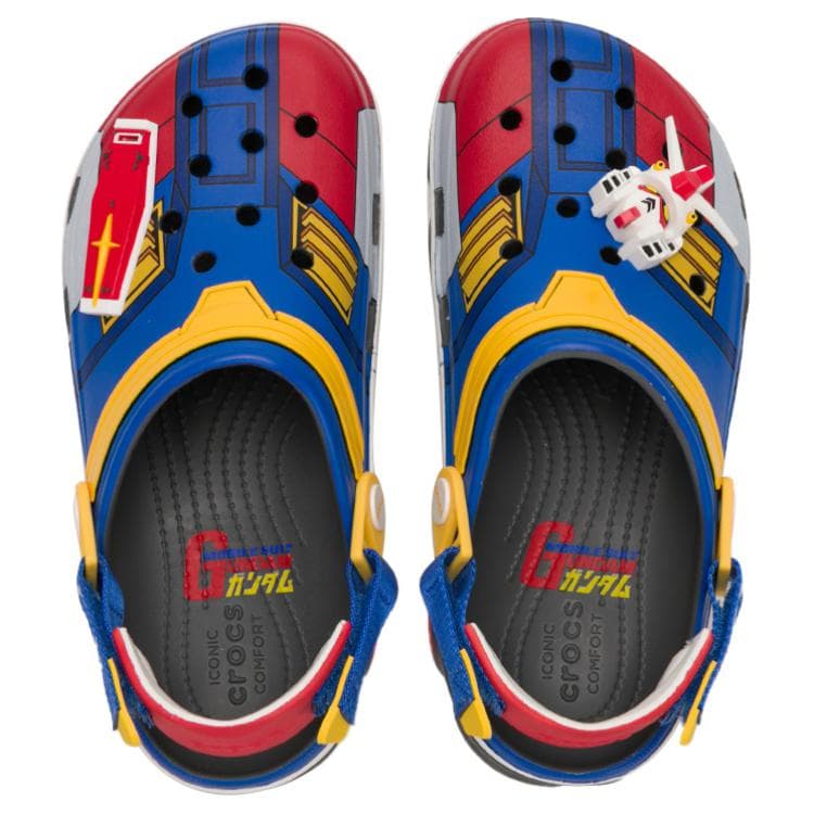 Сабо Crocs Gundam Clogs Blue Red - изображение 4
