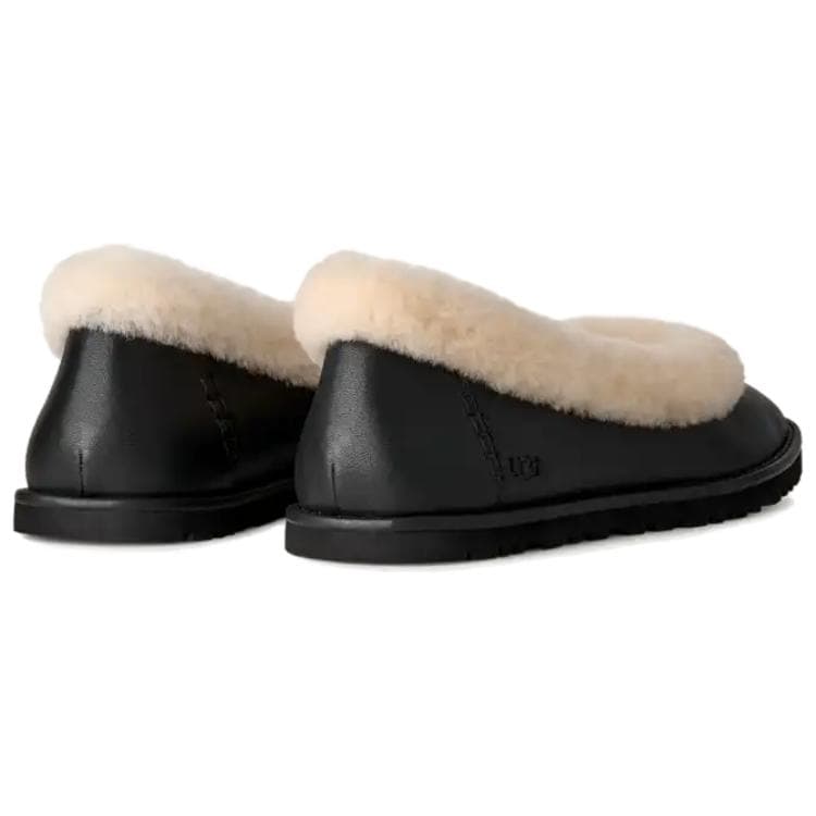 Тапочки UGG Zora Повседневная обувь Женская Черная - изображение 6