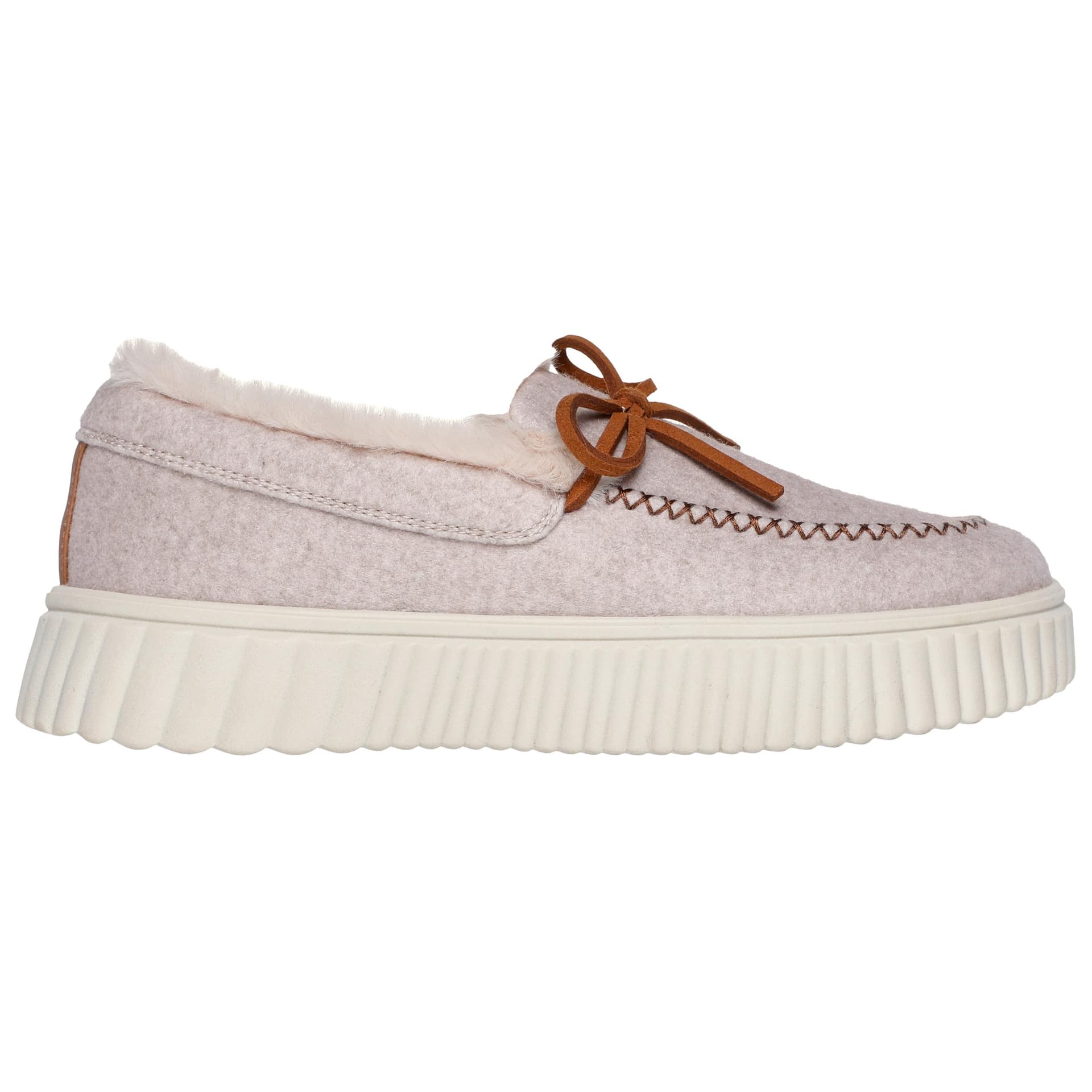 Кроссовки Skechers Cozy Low Топ Повседневная обувь Женская Бежевая - изображение 2