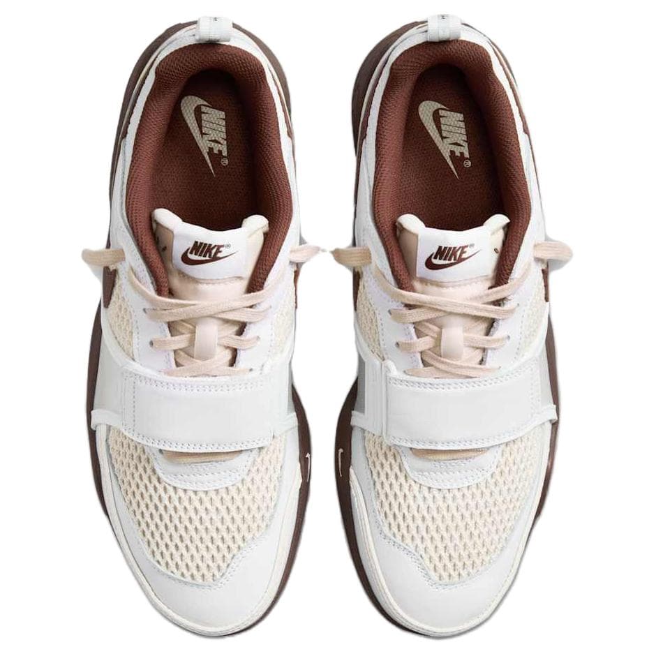 Кроссовки Travis Scott x Nike ZOOM Field JAXX "White/Light Chocolate" - изображение 4