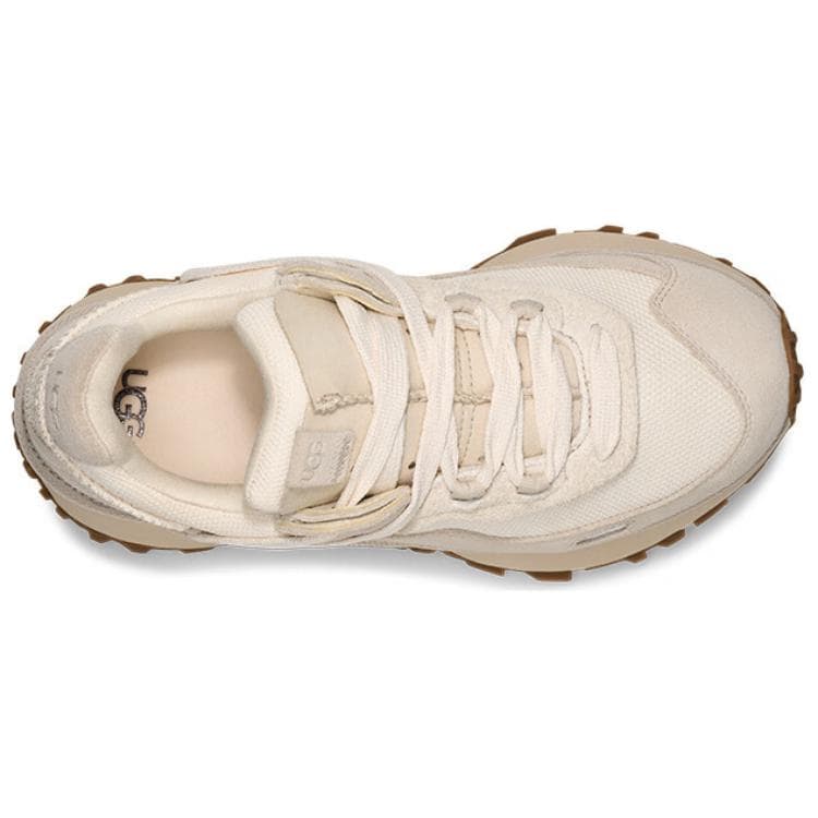 Кроссовки UGG RetroFi Корова Спилок Slip-Resistant Низкие Кроссовки с Толстой Подошвой Женские Бежевые - изображение 5