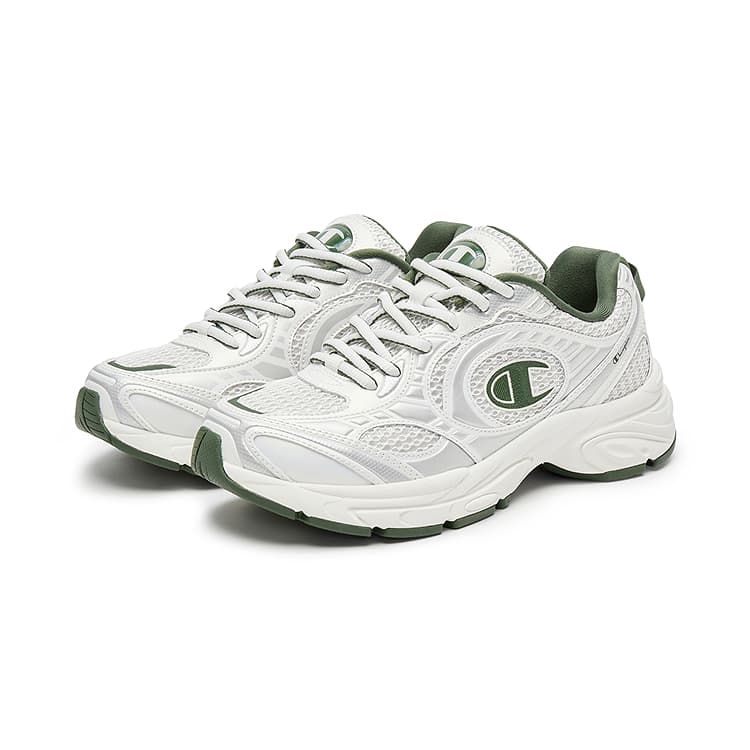 Кроссовки для бега Champion Support Low Top Беговые кроссовки Унисекс Pearl White Olive Green - изображение 3