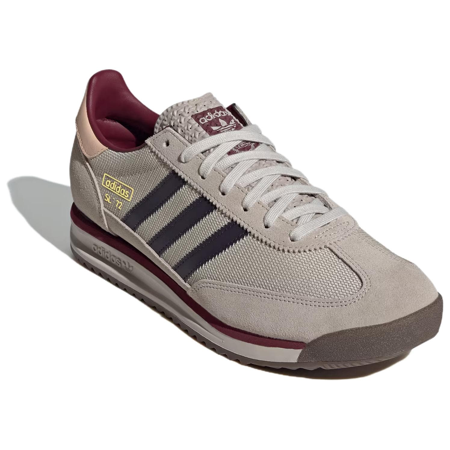 Кроссовки Adidas Originals SL 72 RS Комфортная Низкая Повседневная Обувь Унисекс Коричневая - изображение 3