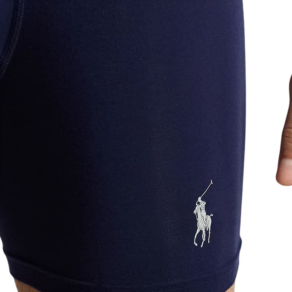 Трусы Polo Ralph Lauren Боксеры Мужской 3 шт Cruise Морской синий - изображение 2
