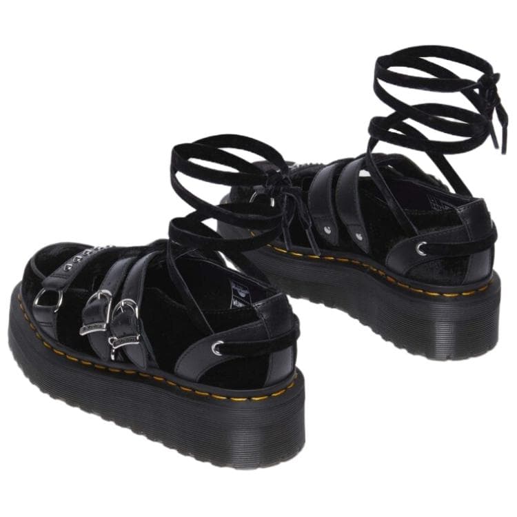 Тапочки Dr.Martens WDN Повседневная обувь Женская Черная - изображение 5