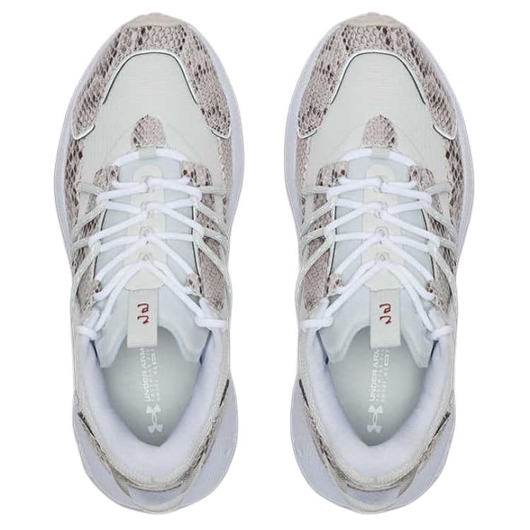 Кроссовки Under Armour UA Chinese New Year Low Топ Повседневная обувь Унисекс Глина Белый - изображение 3