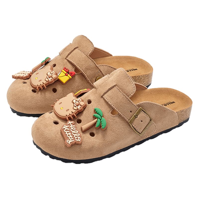 Сандалии Sanrio x Hello Kitty Дышащая обувь Birkenstock Женская - изображение 1