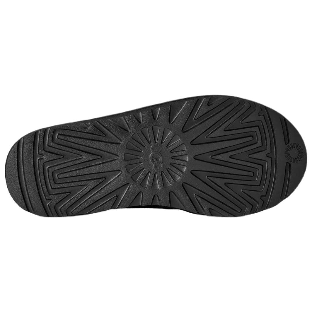 Сандалии UGG Tasman II Универсальные Флисовые Подкладочные Мюли ЭВА Устойчивые к Износу Домашние Тапочки Женские Черные - изображение 5