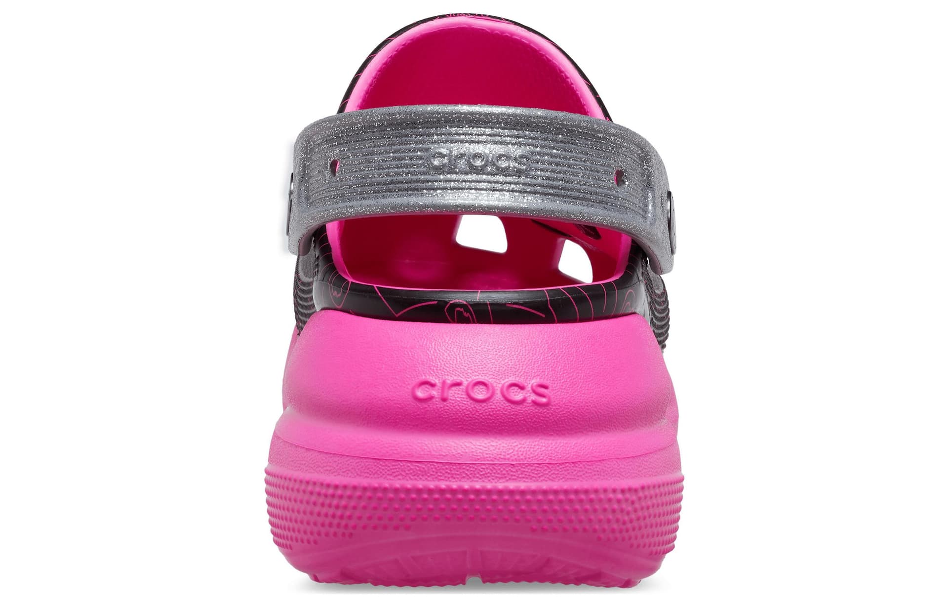Сабо Barbie x Crocs Crush Clog Black - изображение 5