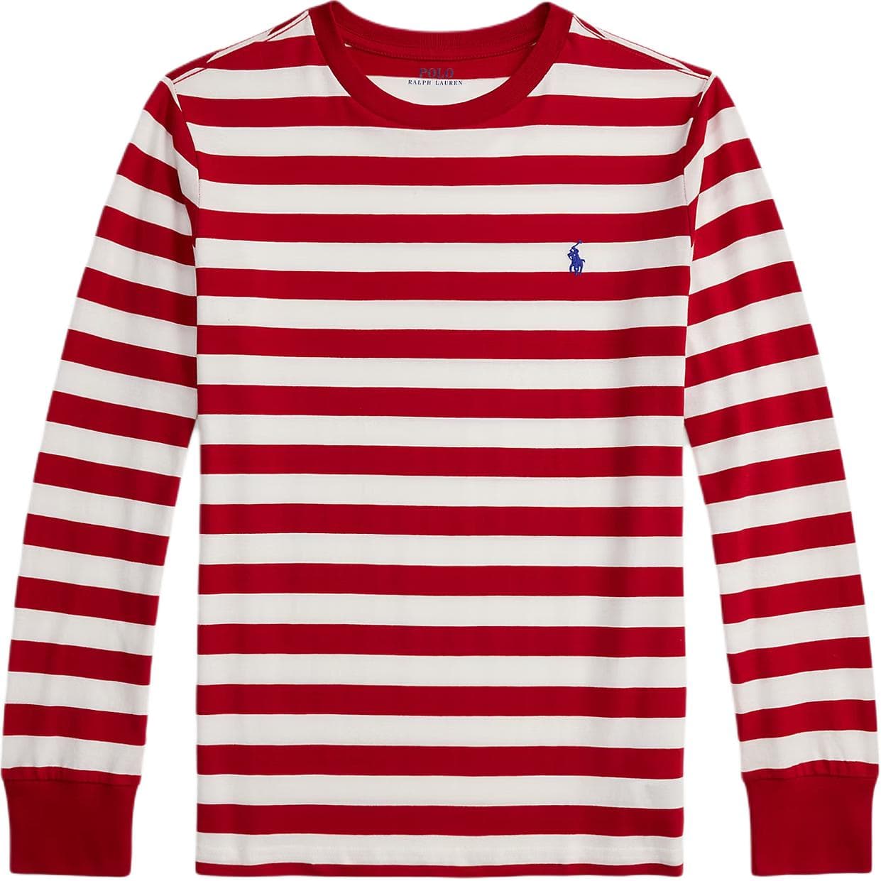 Футболка Polo Ralph Lauren T-рубашка SS26 Красная Белая Подростковая - изображение 1
