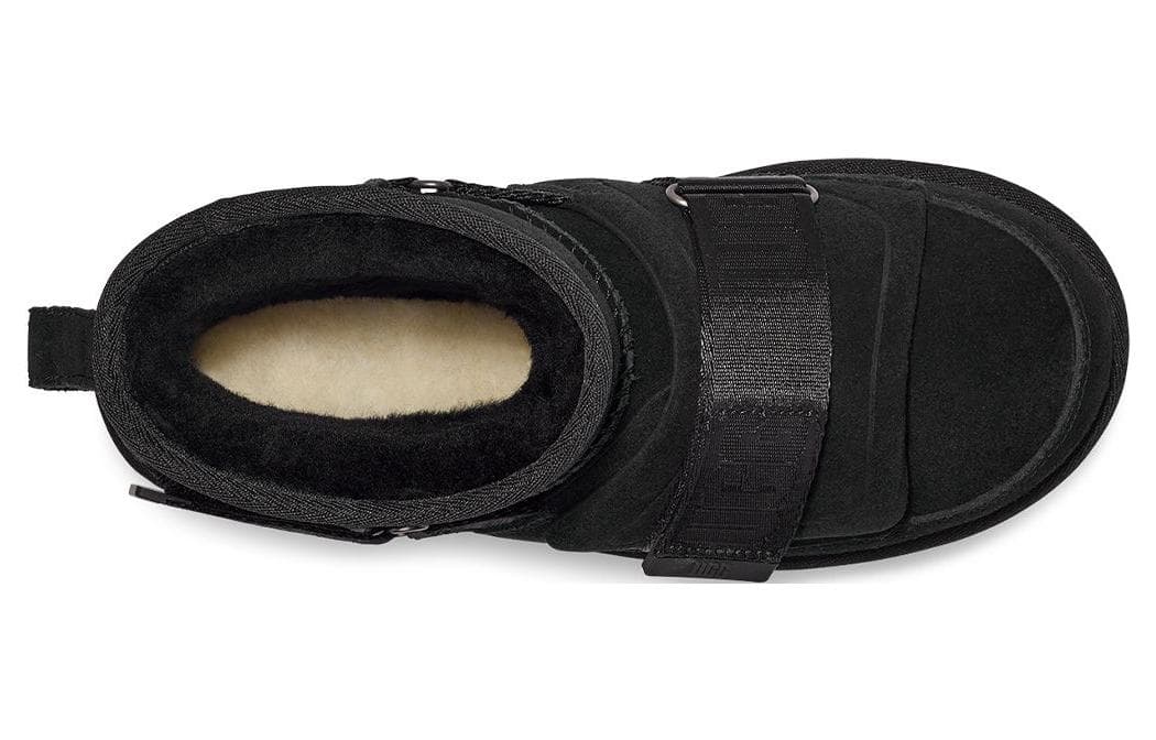Ботинки зимние UGG Ankle Snow Boots Black - изображение 3