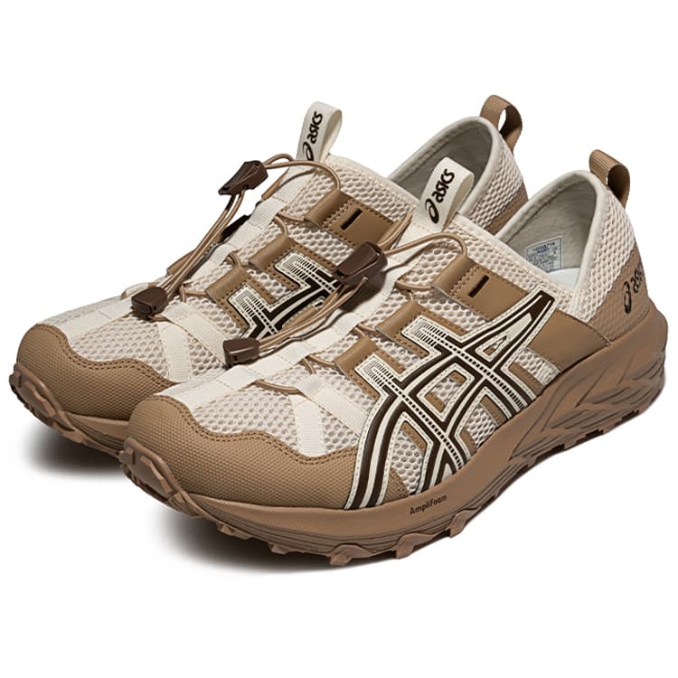 Кроссовки Asics Gel Sonoma Синтетическая кожа Низкий топ Повседневная обувь Унисекс Коричневый - изображение 3