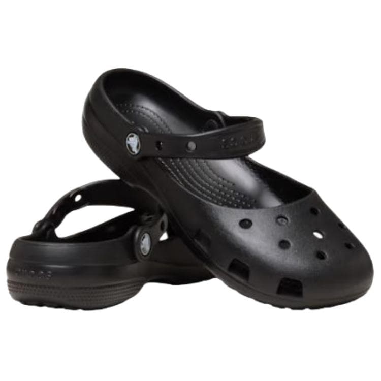 Сабо Crocs Classic Ballet ЭВА Сабо резиновые Женские Черный - изображение 3