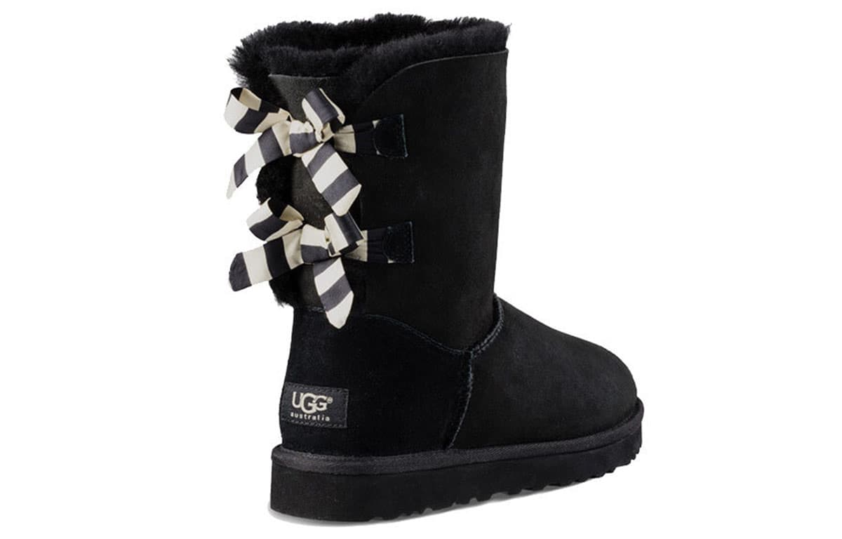 Ботинки зимние UGG Bailey Bow Stripe - изображение 4