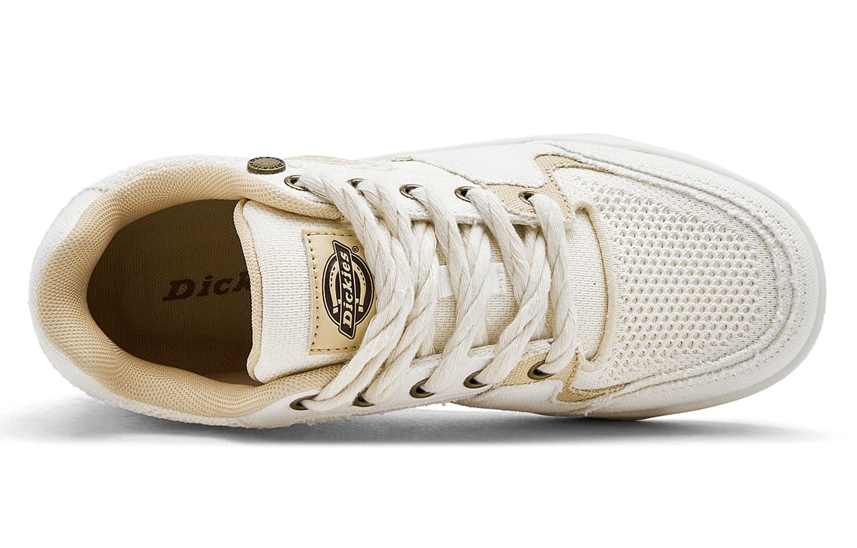 Кроссовки Dickies Низкие кеды для скейтбординга Мужские Бежевые - изображение 3