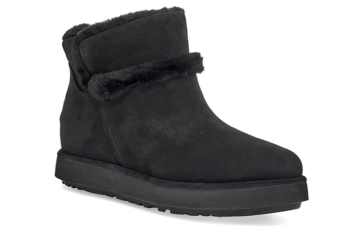 Ботинки зимние UGG Classic Mini Spill Seam Black - изображение 3