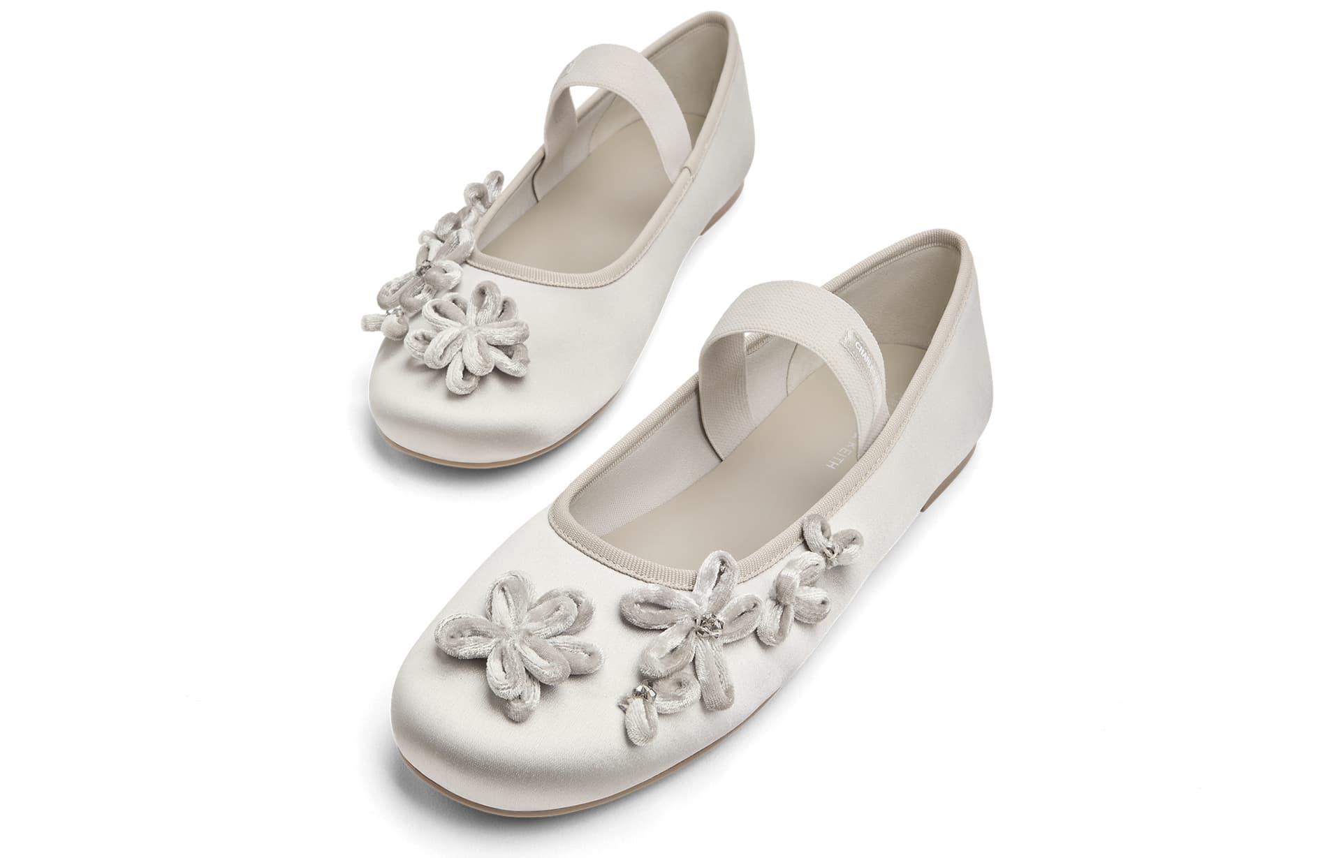 CHARLES KEITH Маленький CK Ткань Тонкие и Без Форма Туфли Мэри Джейн 0,9см Женские - изображение 3