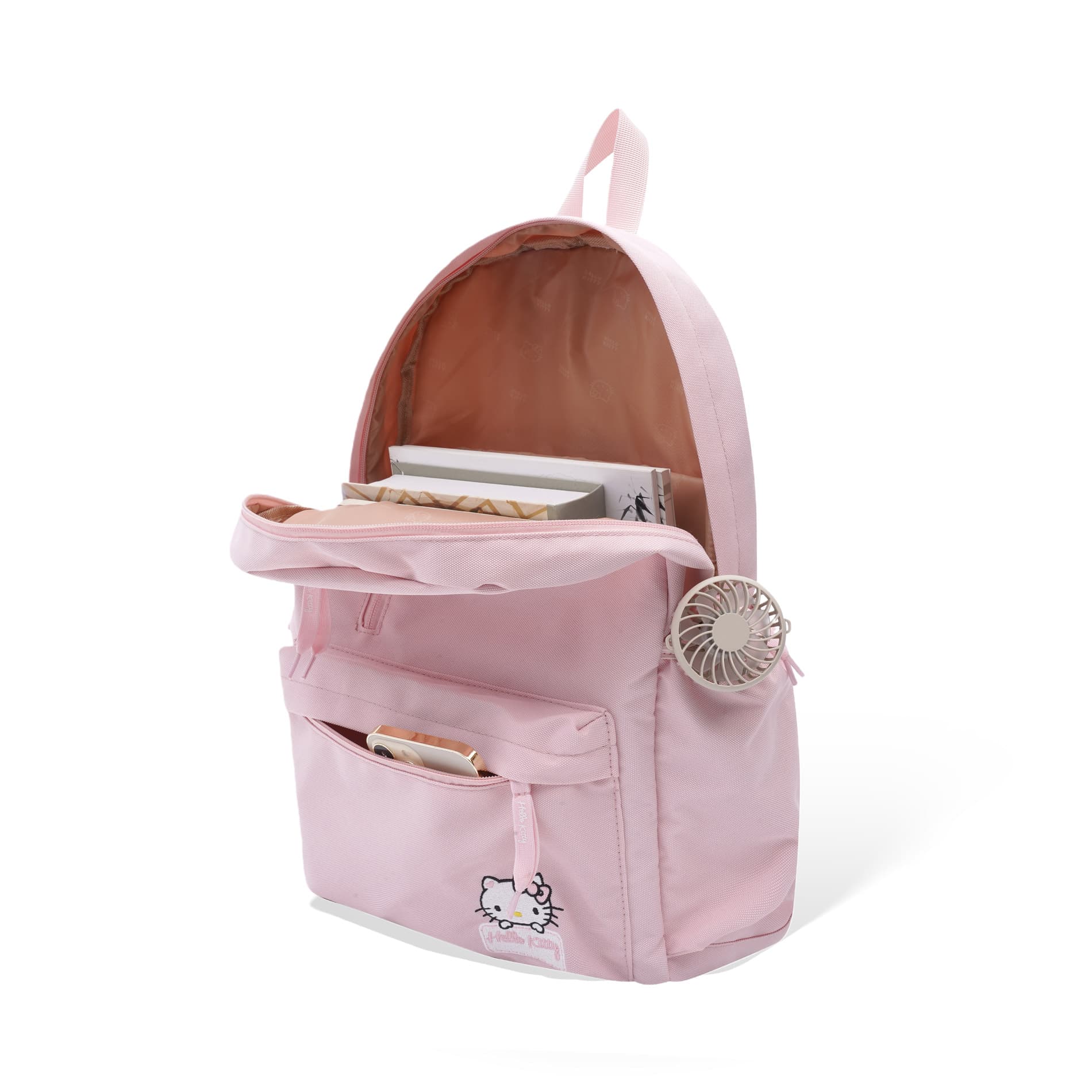 Рюкзак Sanrio Hello Kitty Полиэстеровый Рюкзак Женский Розовый - изображение 3