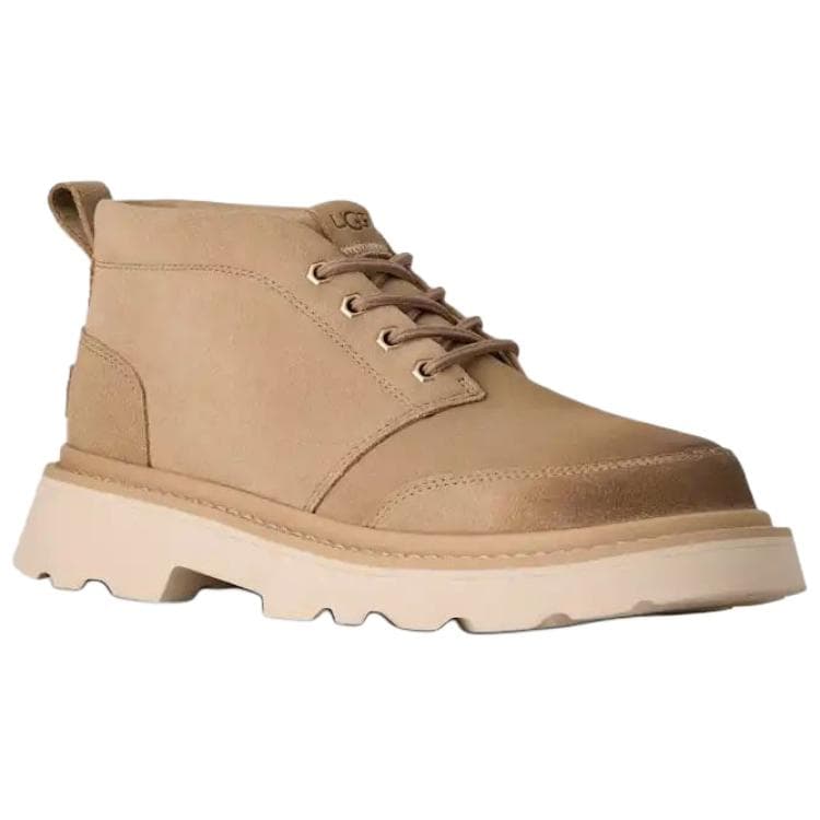 Сапоги UGG Chukka Часы Разъем Искусственная замша Ботильоны Мужские Светло-коричневый - изображение 3