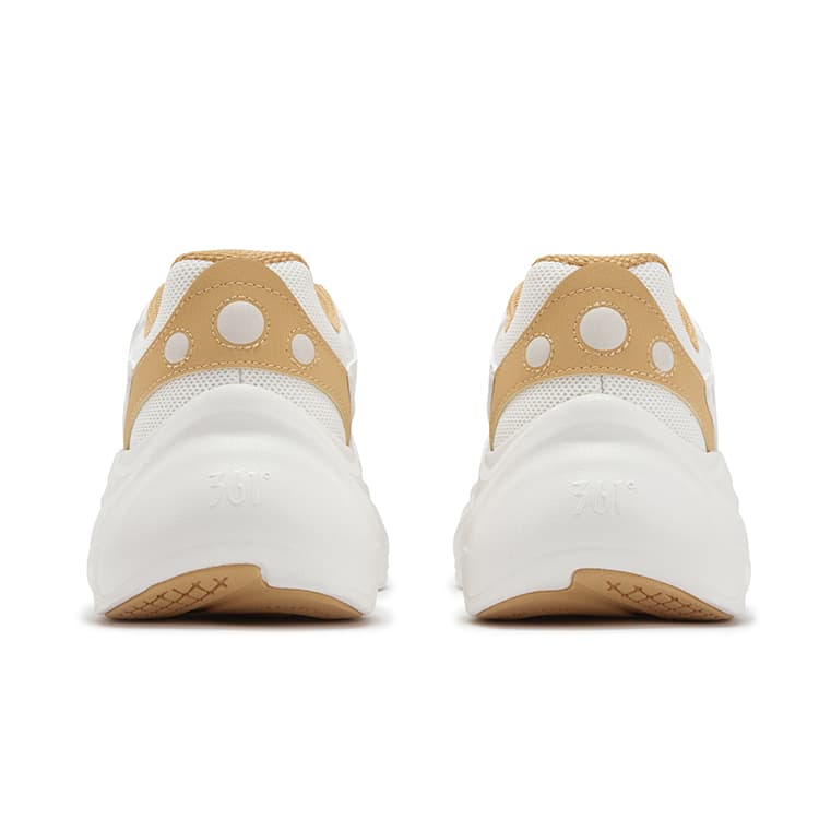 Кроссовки 361° Penguin Shoes противоскользящие устойчивые к истиранию низкий топ повседневная обувь женские гравийный желтый - изображение 4