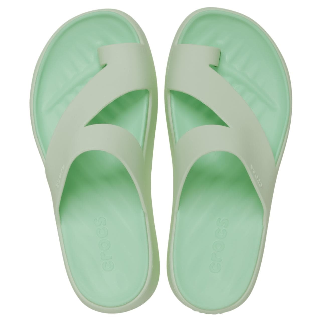 Шлёпанцы Crocs Шлепанцы Зеленые Женские - изображение 3