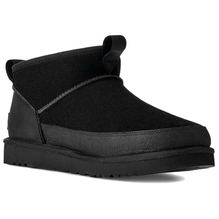 Ботинки зимние UGG CLASSIC ULTRA MINI Корова Спилок С флисовой подкладкой Удобные Модные Мужские Снегобутсы - изображение 4