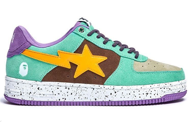 Кроссовки A BATHING APE STA Yellow Green - изображение 2