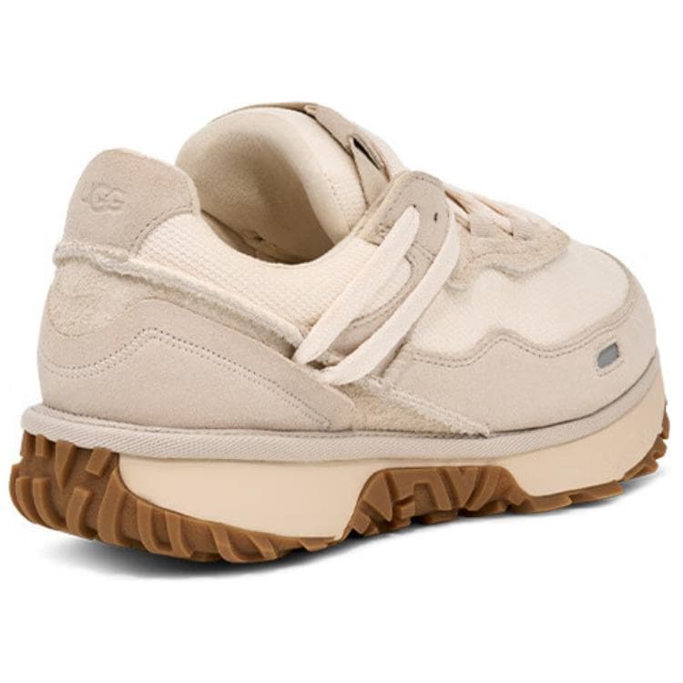 Кроссовки UGG RetroFi Корова Спилок Slip-Resistant Низкие Кроссовки с Толстой Подошвой Женские Бежевые - изображение 6