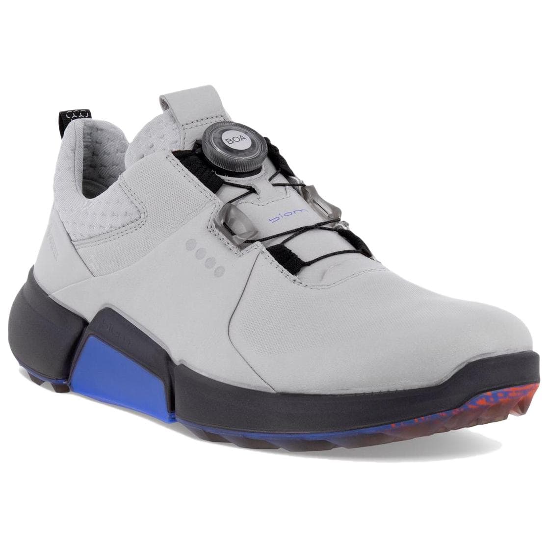 Кроссовки для гольфа Ecco GOLF BIOM H4 Водонепроницаемая Низкая Обувь для Гольфа Мужская Светло-Серый - изображение 4