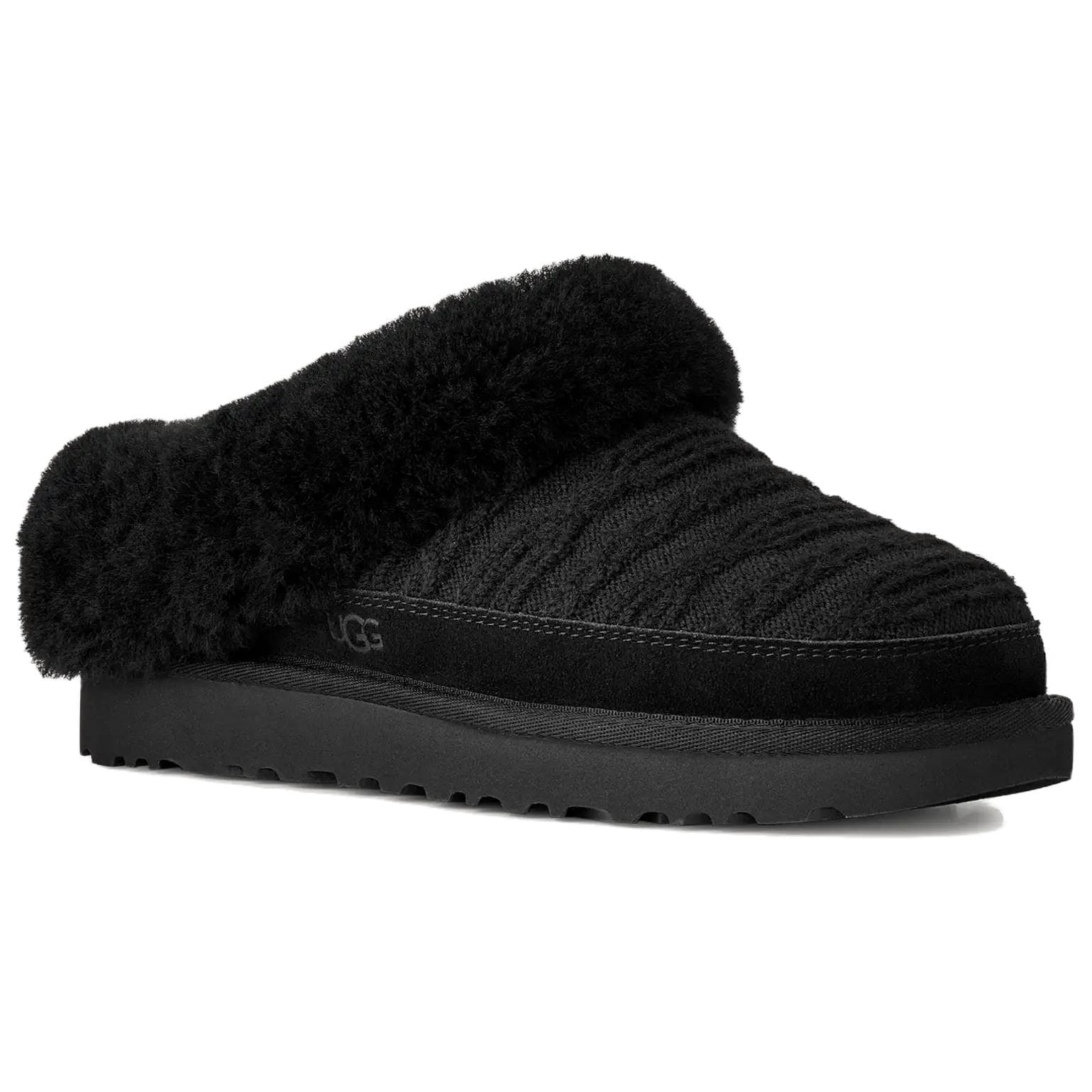 Сандалии UGG Cluggette Домашние тапочки Женские Черные - изображение 2