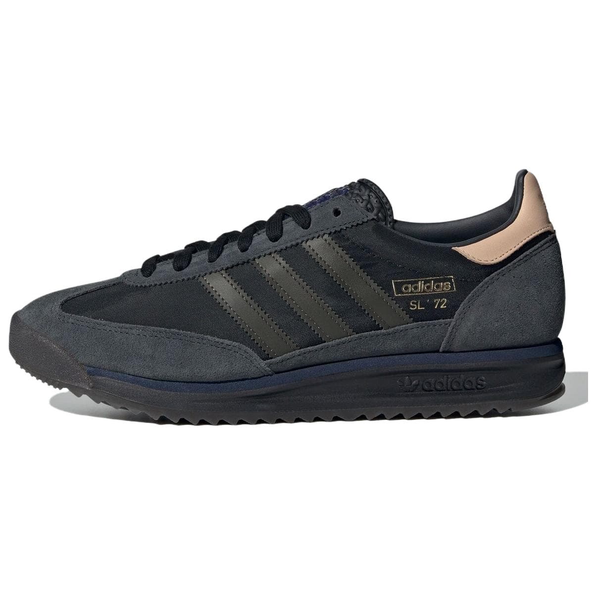 Кроссовки Adidas Originals SL 72 RS Мягкий и Комфортный Низкий Топ Повседневная Обувь Унисекс Черный - изображение 1