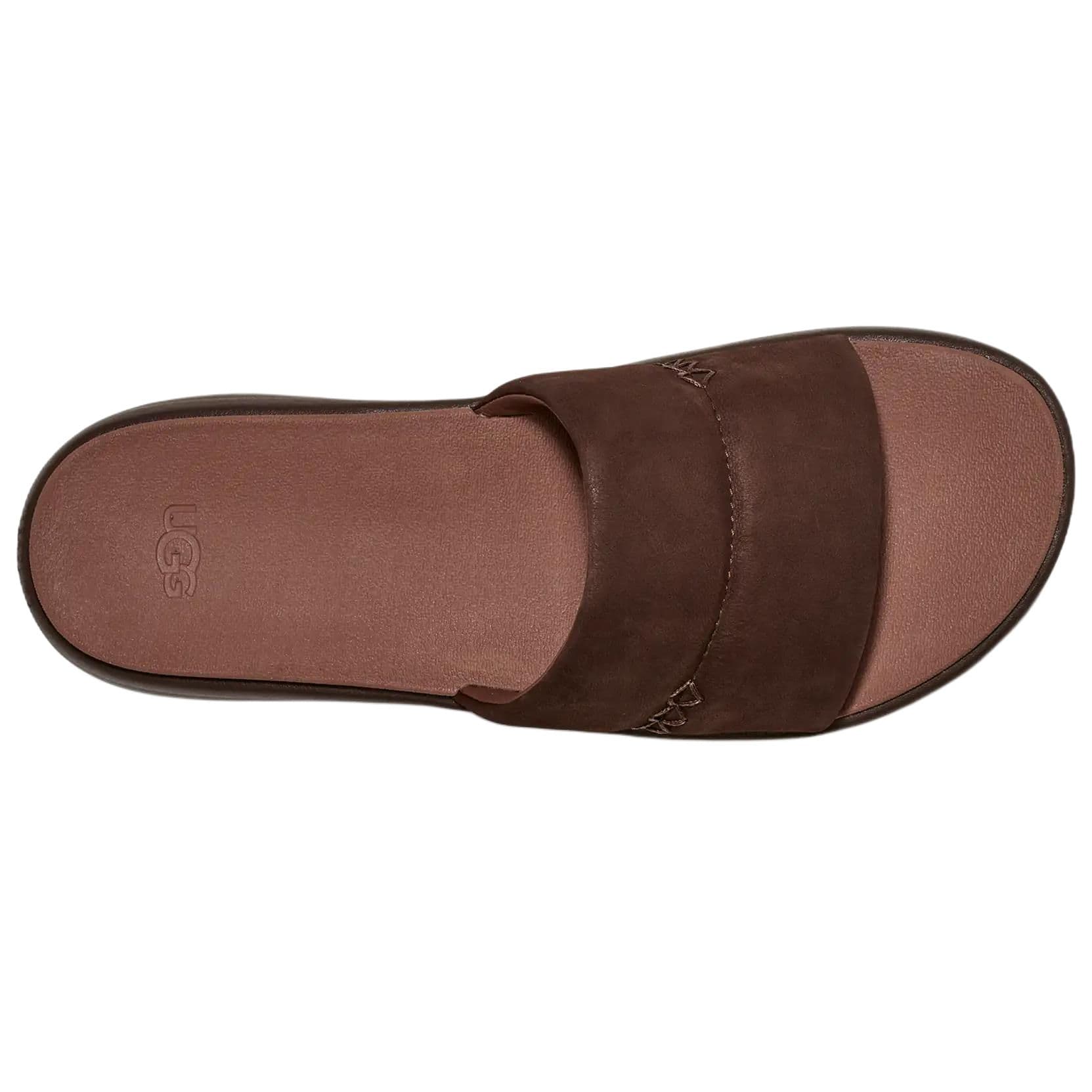 Сандалии UGG Шлепанцы Мужские Кофейного цвета - изображение 3