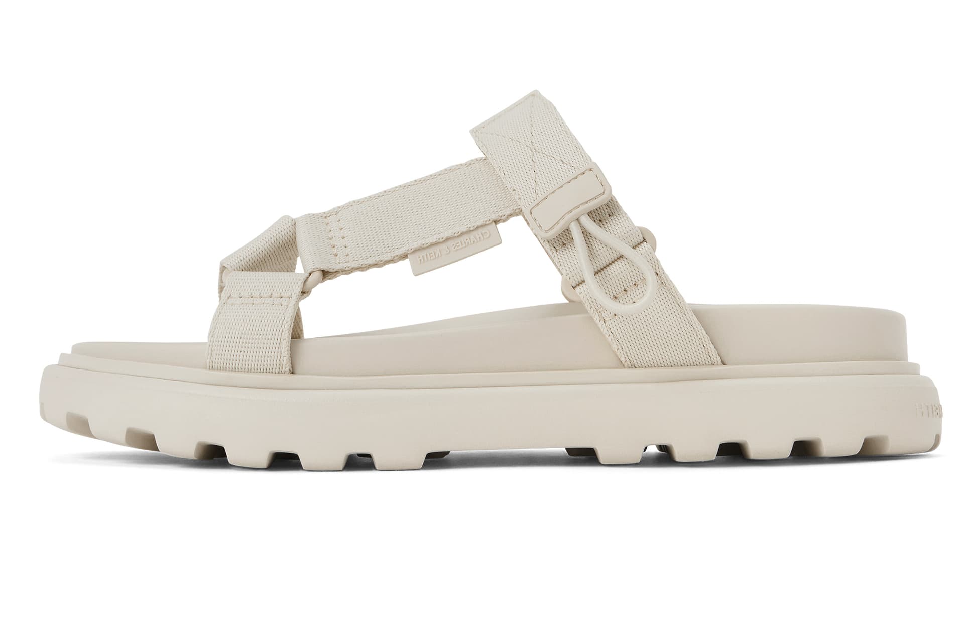 Сандалии CHARLESKEITH ck BLACK TEXTUREDBeige - изображение 1