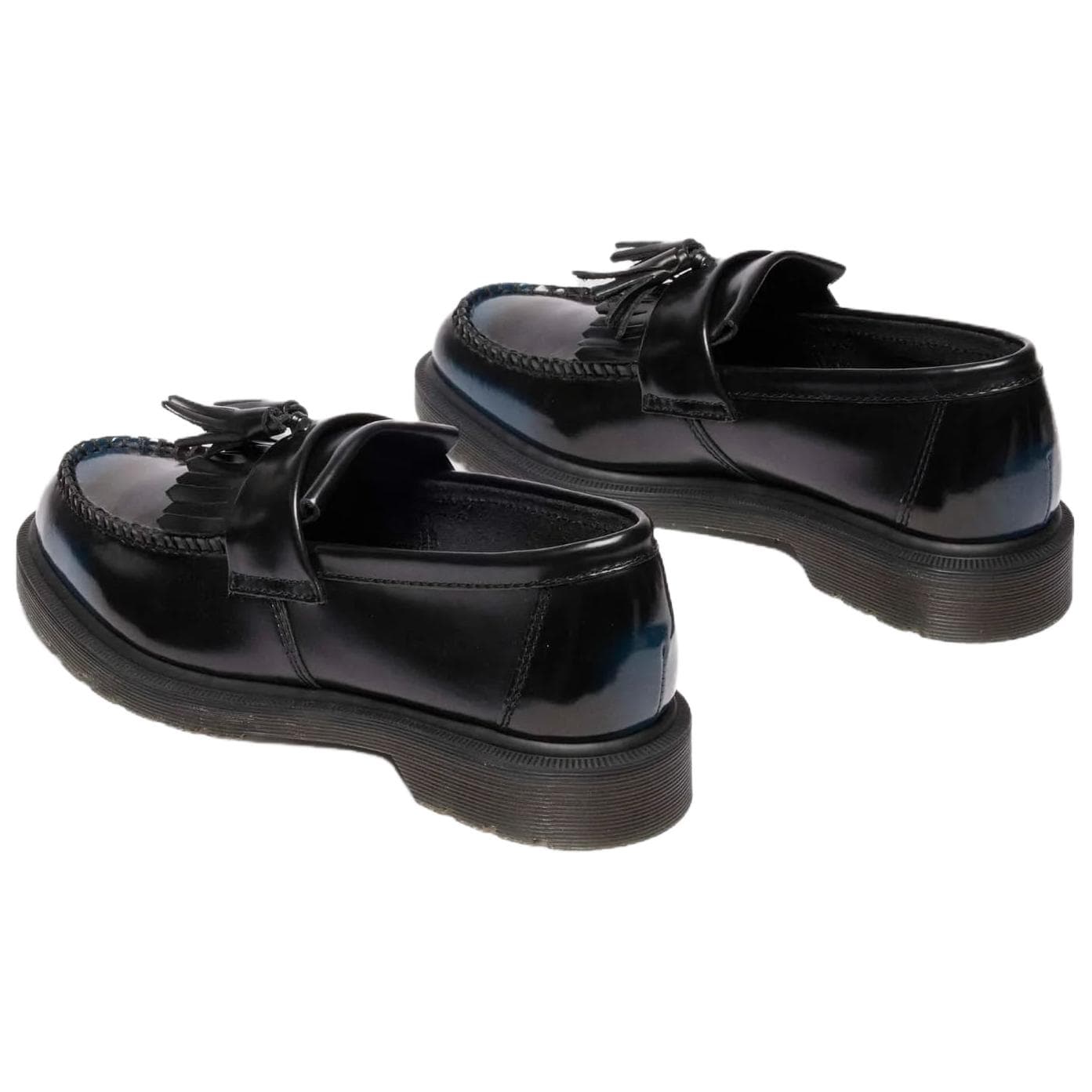 Лоферы Dr.Martens Adrian Кожа Лоферы 3 см Унисекс Черный Синий - изображение 5