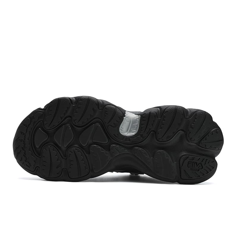 Кроссовки FILA FERN 2 Износостойкий Дышащий Легкий Низкий Топ Повседневная Обувь Женская Черный Серый - изображение 5