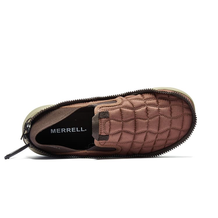 Кроссовки MERRELL Hut Moc 2 Низкий Топ Повседневная Обувь Мужская Кирпично-Красный Коричневый - изображение 3