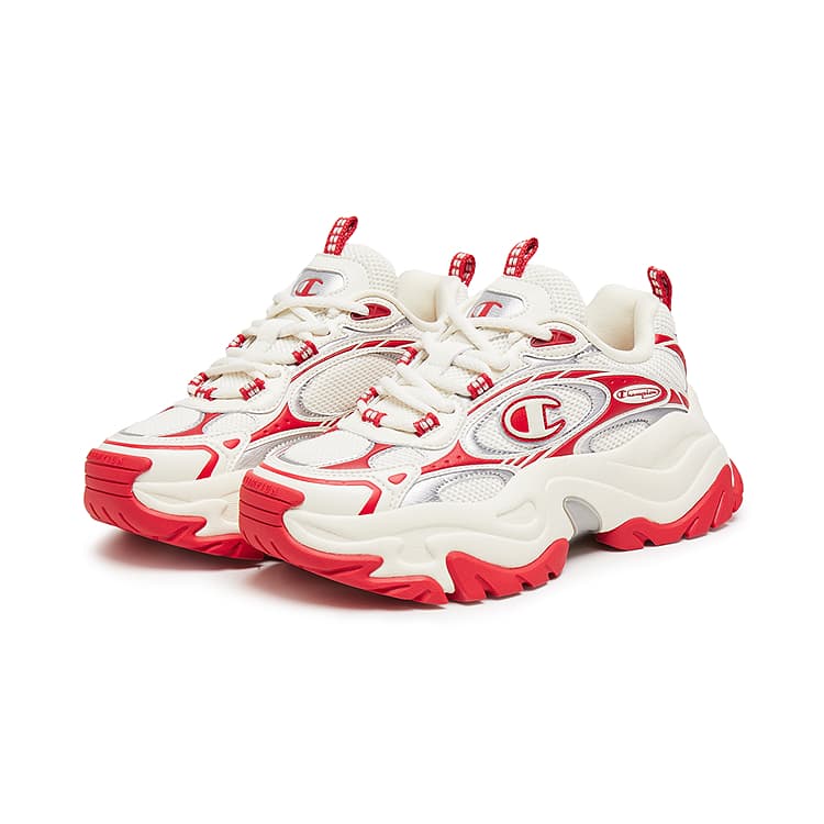 Кроссовки Champion Nebula Отделение Синтетическая кожа текстиль Баланс Низкий верх Кроссовки с толстой подошвой Женские - изображение 3