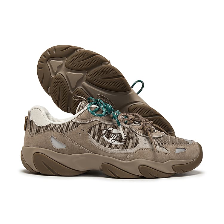Кроссовки Champion Low-Top Crepe Sneakers Latte Brown Milk White Men's - изображение 2