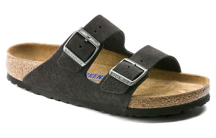 Сандалии Birkenstock Arizona ЭВА Тихие Быстросохнущие Шлепанцы Унисекс Серые - изображение 2