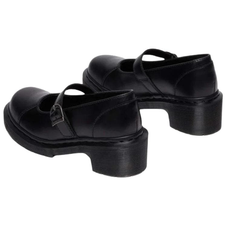 Dr.Martens ALDERSTONE Кожа Грубый каблук Мэри Джейн 6 см Женские Черные - изображение 4
