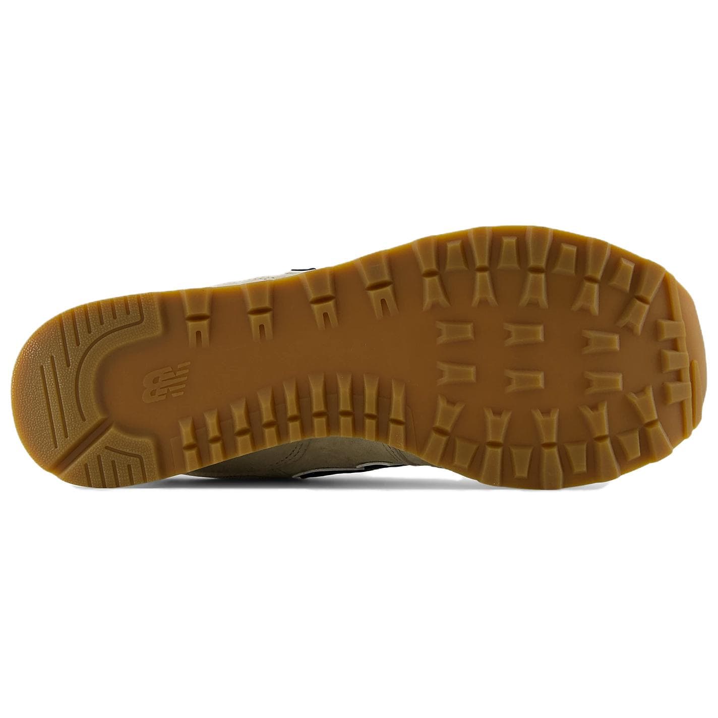 Кроссовки New Balance NB 574 Устойчивая к истиранию Низкая Повседневная Обувь Унисекс Хаки - изображение 4