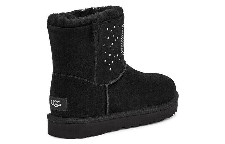 Ботинки зимние UGG Classic Short Black - изображение 4