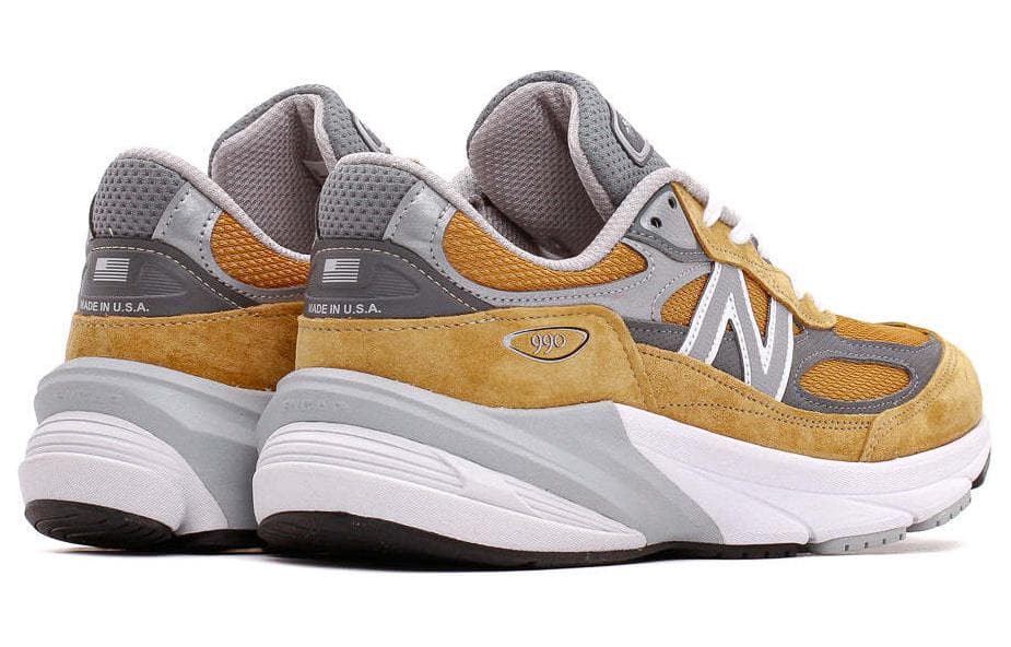 Кроссовки New Balance 990 V6 Brown Grey White - изображение 4