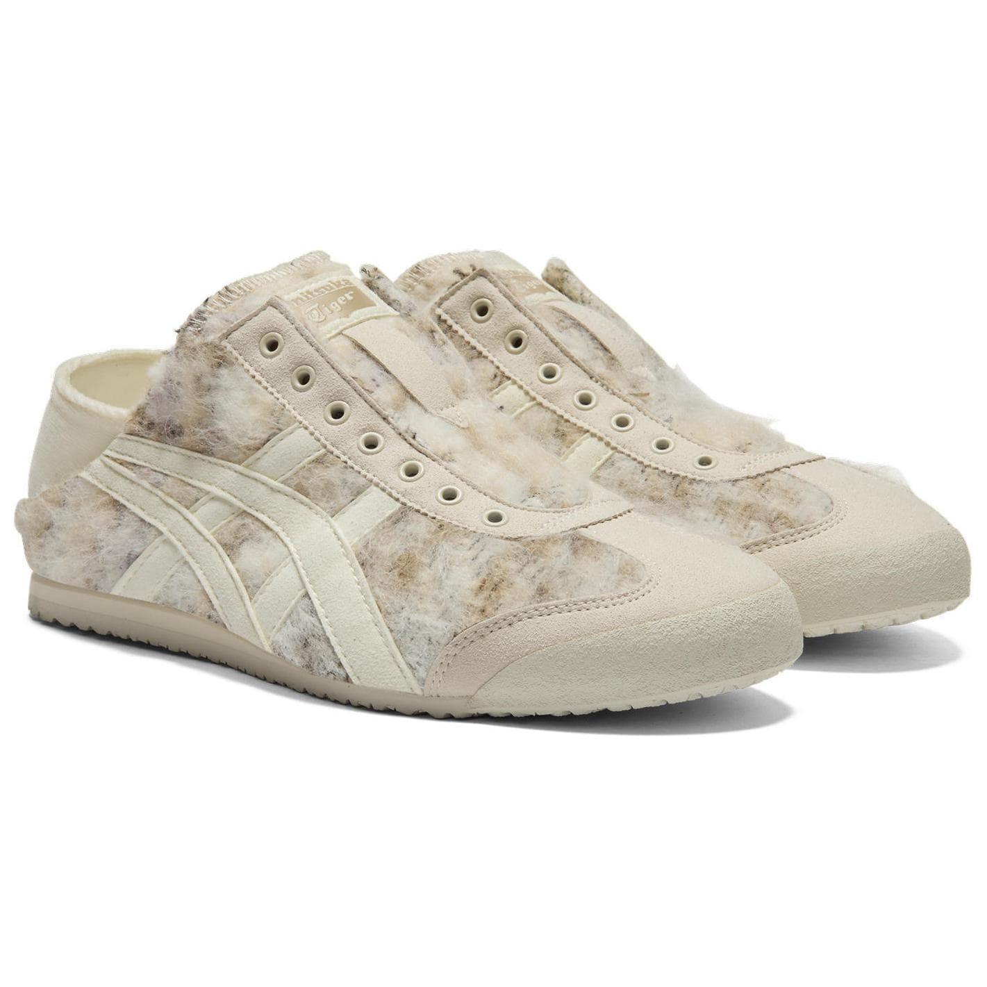 Кроссовки Onitsuka Tiger Mexico 66 Повседневная обувь Унисекс Бежевый Серый - изображение 3
