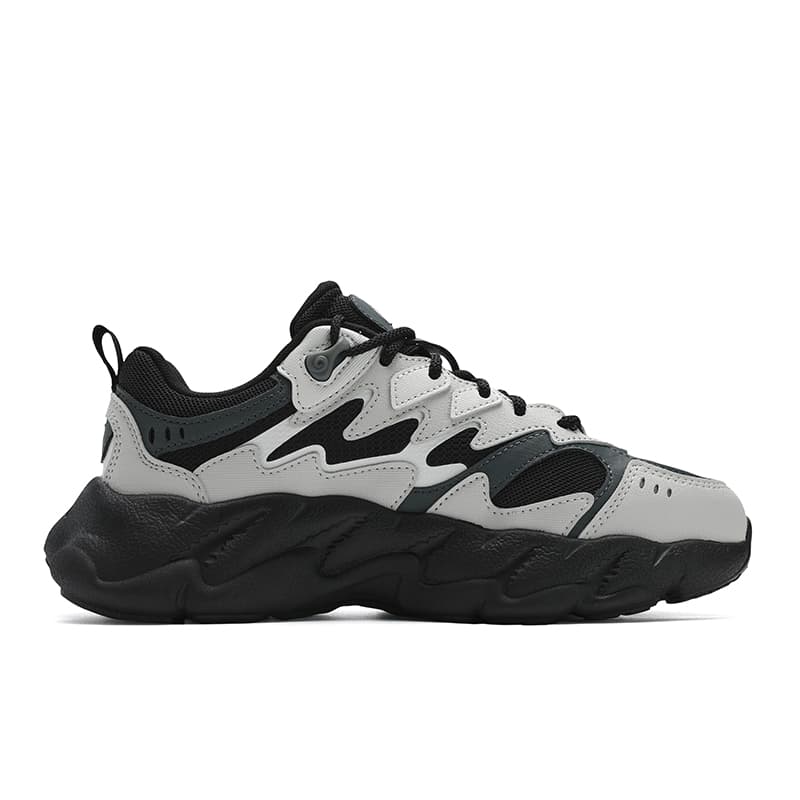 Кроссовки FILA FERN 2 Износостойкий Дышащий Легкий Низкий Топ Повседневная Обувь Женская Черный Серый - изображение 2